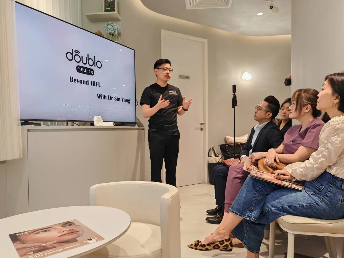 Dr Sin Yong at HIRONIC Doublo 2.0 physician programme, Singapore 2025