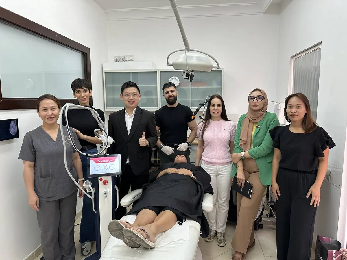 Dr Sin Yong at ilooda International KOL programme, Dubai 2024