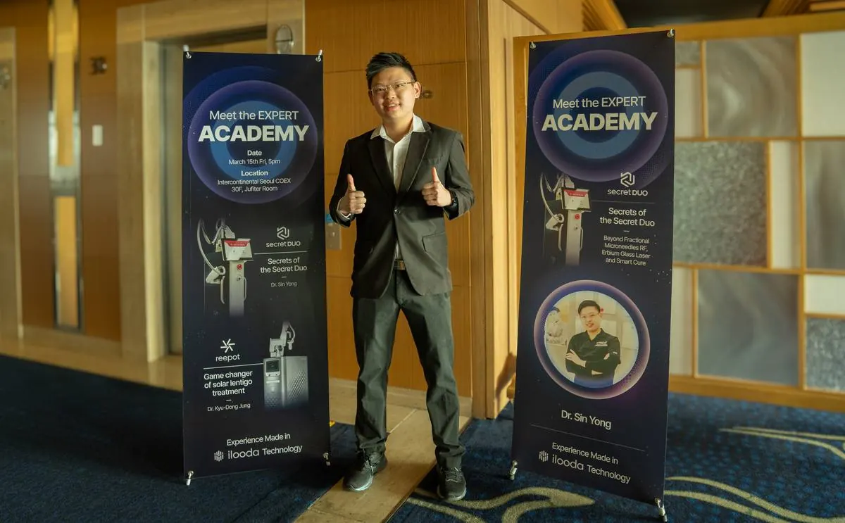 Dr Sin Yong at ilooda Meet the Expert Academy, Seoul 2024